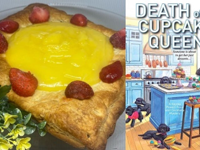 Lemon Tart Recipe from a cozy mystery novel