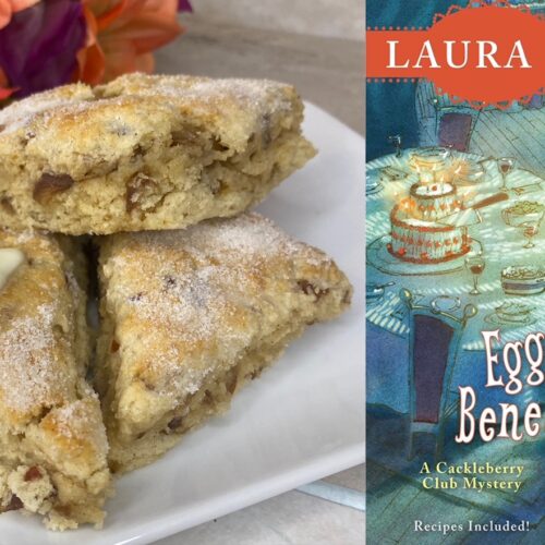 Cinnamon Date Scones and a Cozy Mystery