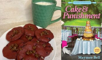 Red Velvet Crunchies from: A Cozy Mystery Novel Cake and Punishment