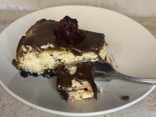 cheesecake recipe from cozy mystery