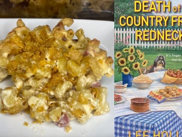 Southern Mac and Cheese from a Cozy mystery with recipes