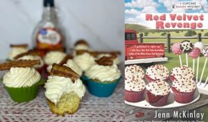 French toast cupcakes from cozy mystery novel