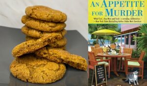 Molasses Sugar Cookies from a Lucy Burdette Cozy Mystery