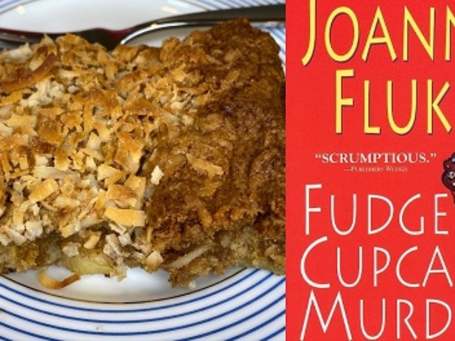 Apple Orchard Bars from Fudge Cupcake Murder by Joanne Fluke