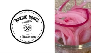 The best pickled red onions a baking bonus from A Literary Baker