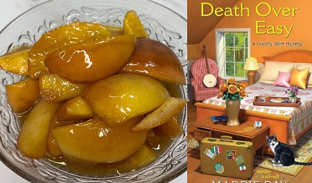 Fried Apples from: Death Over Easy a cozy mystery by Maddie Day