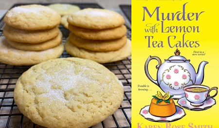 Lemon Tea Cookies from: Murder with Lemon Tea Cakes