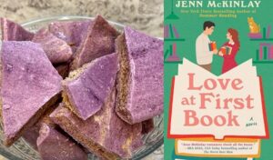 Book Review for Love at First Book by Jenn McKinlay with a recipe for Grape Fizz Candy
