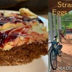 Southern Jam Cake with Blackberry Jam and Cozy Mystery Novel by Maddie Day.
