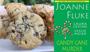 Christmas Chocolate Date Cookies from a cozy mystery novel with 3 stories.