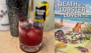 Blueberry Lemonade Cocktail recipe from Death of a Lobster Lover by Lee Hollis