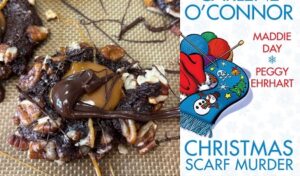 Turtle Cookies from a cozy mystery novel Scarfed Down by Maddie Day