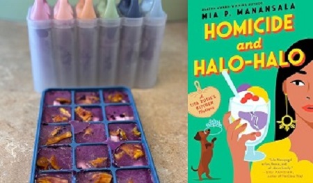 Halo-Halo Ice Candy Recipe from a cozy mystery Homicide and Halo-Halo by Mia P. Manansala