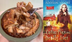 Caramel Apple Cutie Pies recipe from a cozy mystery Cutie Pies and Deadly Lies by Addison Moore.